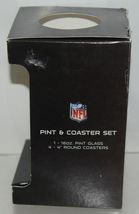 NFL Licensed Boelter Brands LLC 16 ounce Houston Texans Pint Glass Coasters-
... image 3