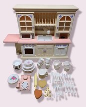 Vintage 1992 English Country Kitchen - Giant Toy Playset - Planet Industries CIB image 2