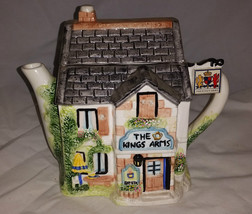 Vintage Ceramic Teapot The Kings Arms - $14.96