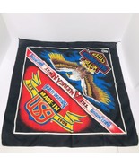 Vintage Harley Davidson Bandana 1980s Eagle Made in USA The American Way... - $19.75