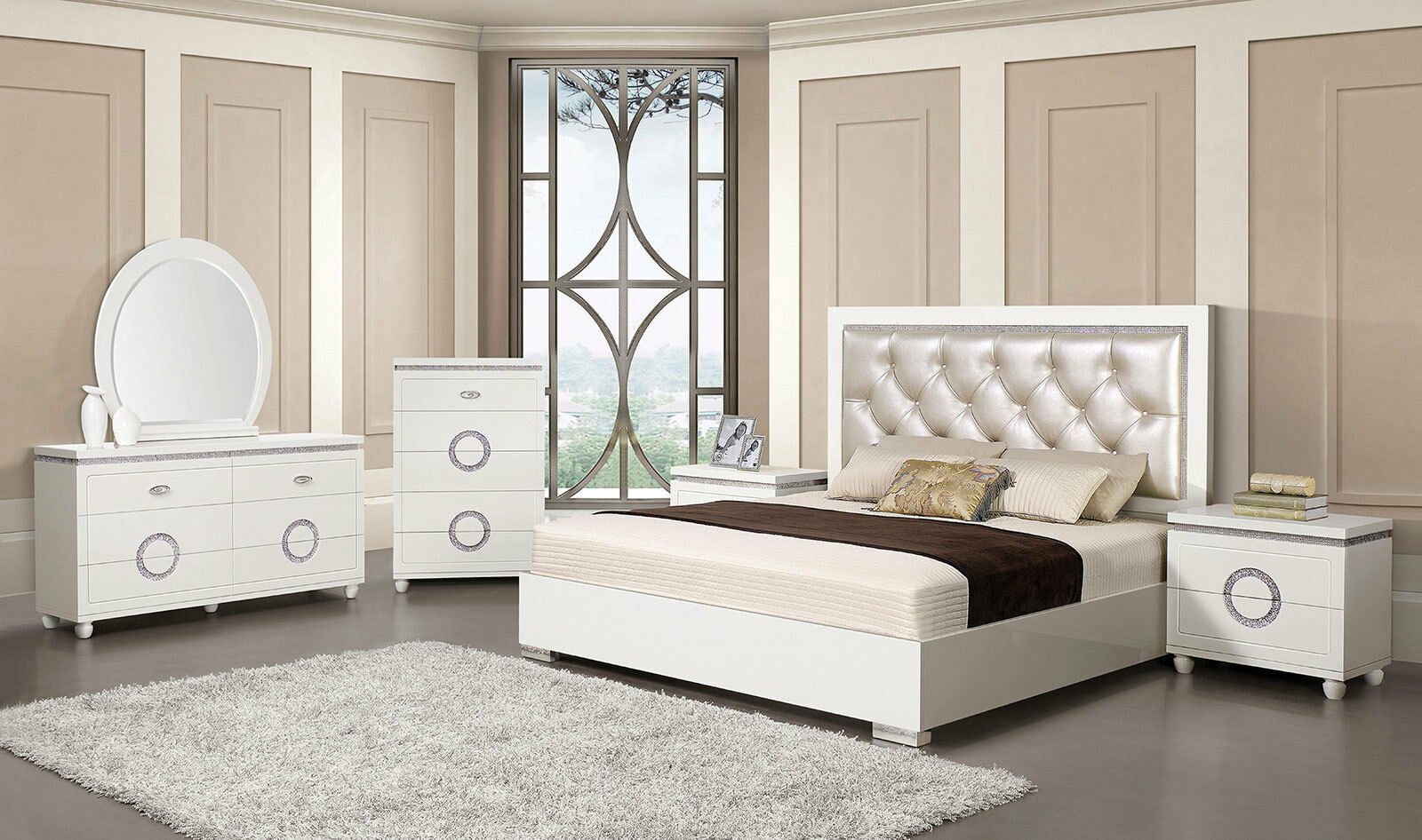 pearl white bedroom furniture