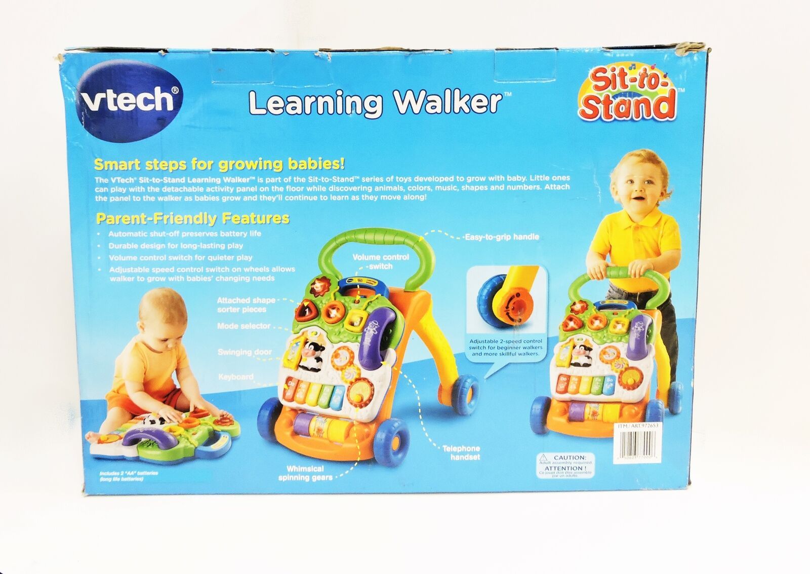 vtech learning walker assembly