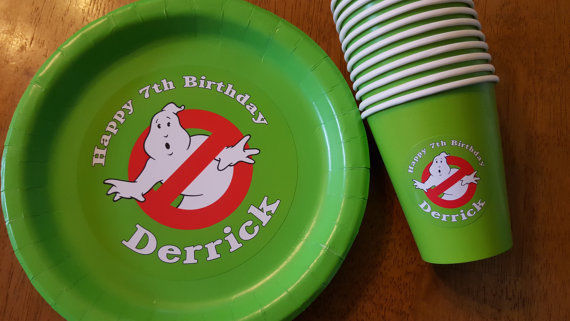 Ghostbusters plates and cups set of 48