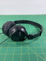 Sony MDR-ZX110NC Noise Canceling Headphones On Ear Mdr ZX110NC Black Used - $7.19