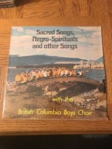 Sacred Songs Negro Spirituals And Other Songs Album - $29.58