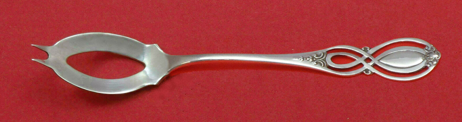 Primary image for Chippendale Old By Alvin Sterling Silver Olive Spoon Ideal 5 3/8" Custom Made