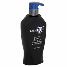 It's A 10 Miracle 3-in-1 Shampoo, Conditioner and Body Wash, 10 ounce