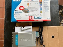 D-Link AirPlusXtremeG DI-624 Wireless Router - $19.75