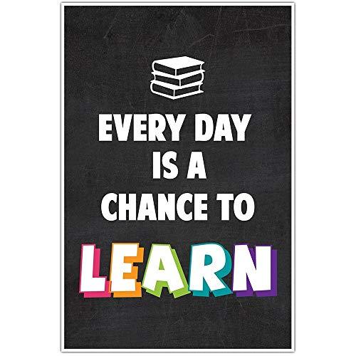 Everyday Is Chance To Learn Classroom Decor Wall Art Poster - Other ...