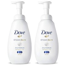 Dove Instant Foaming Body Wash for Soft, Smooth Skin Deep Moisture Cleanser That