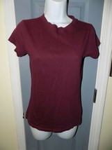 Jansport Maroon Short Sleeve T-shirt Size M Women&#39;s EUC - $19.09