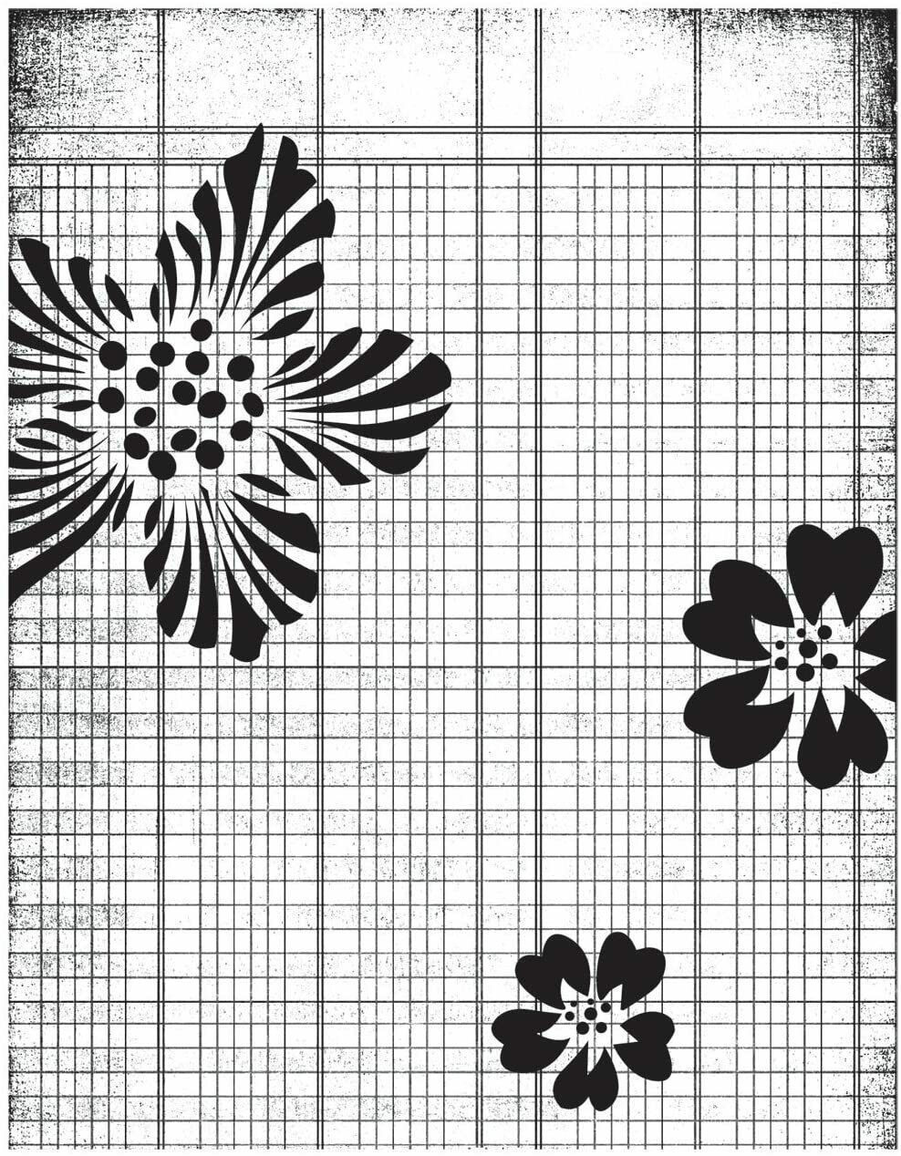 Hero Arts Background Stamp Luscious Ledger Stamps