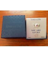 Love this Life YOU ARE LUCKY ELEPHANT SILVER RING Size 8 New in Box - $42.33