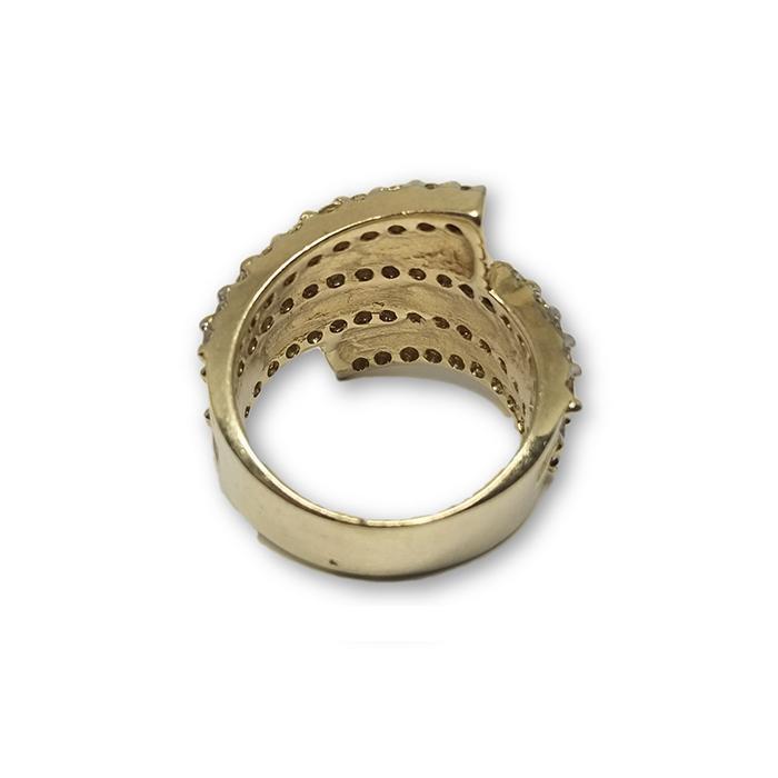 10k versace ring