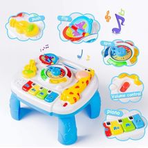 3-in-1 Activity Table  -  Musical Toy  -  Early Educational Activity Table for T image 3