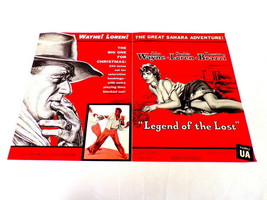 ORIGINAL Vintage 1957 Legend of the Lost 12x18 Industry Ad Poster John W... - $148.49