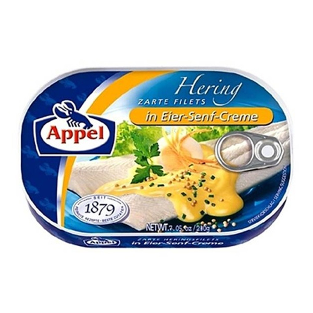 Primary image for Appel - Herring Filets In Eier Senf Creme 200g (7.05 oz)