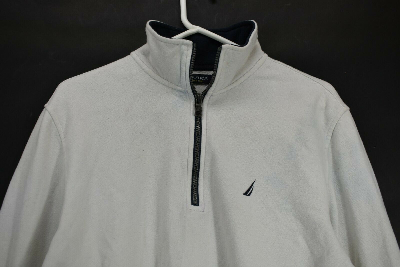 Nautica Women's Medium Long Sleeve 1/4 Zip Up Pull Over Winter Jacket