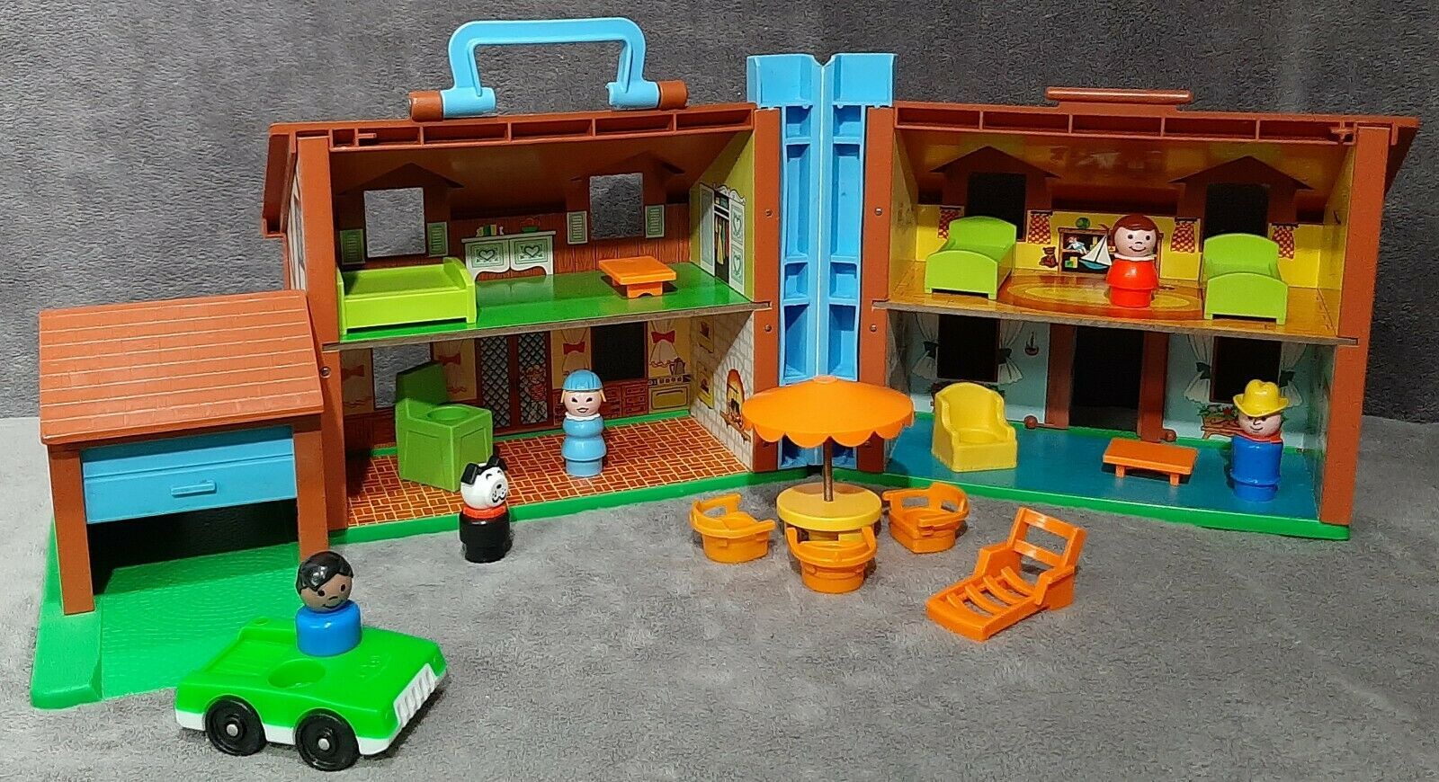 vintage little people house