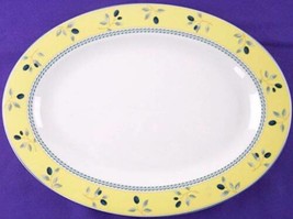 NEW Royal Doulton 12" Oval Serving Platter, Blueberry, Mint Condition! - $31.99