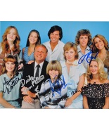 EIGHT IS ENOUGH CCAST SIGNED PHOTO x5 - Dick Van Patton, Betty Buckley, ... - $389.00