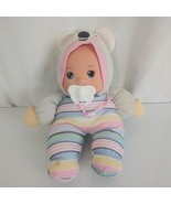 WalMart Wal-Mart Stuffed Plush Cloth Baby Doll Koala Bear Stripe Pacifie... - $39.59