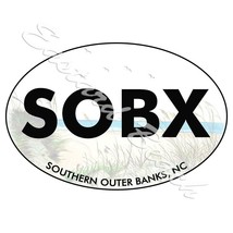SOBX - Southern Outer Banks NC - Vinyl Decal Sticker - Car Truck RV Tumbler - $5.99