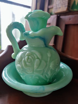 Avon 1970's Skin So Soft Pitcher and Bowl - $12.00