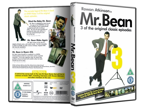 Universal Comedy DVD - Mr Bean - Three Original Classic Episodes ...