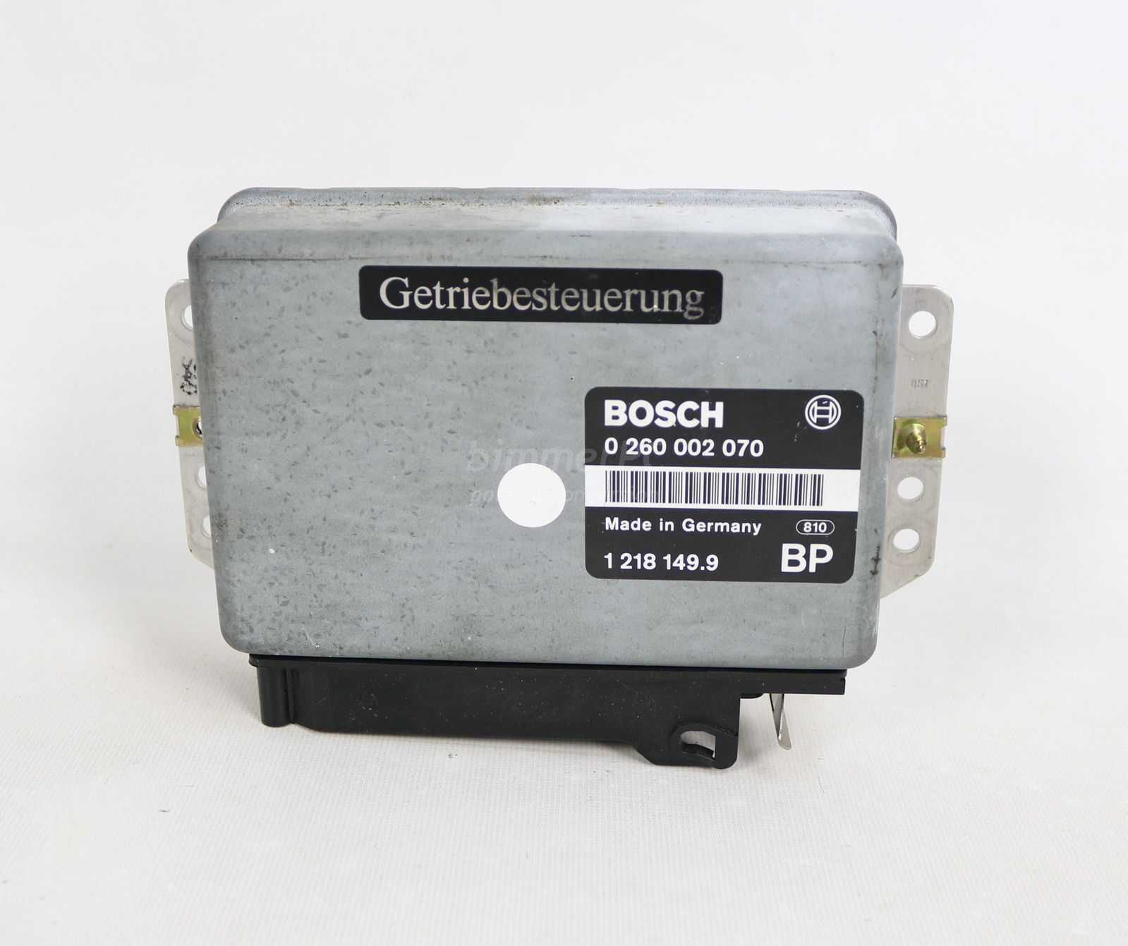 BMW E32 750iL Transmission Control Module EGS Unit BP Code 19891990