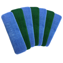 12 Pack of Microfiber Reusable Wet Mop Pads - Color Options - 18 inch Mo... - $28.99