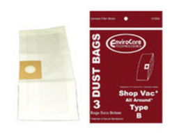 Shop Vacuum B Vacuum Bags 9066800 370SW All Around 2 to 2.5 Gallons [45 Bags] - $50.76
