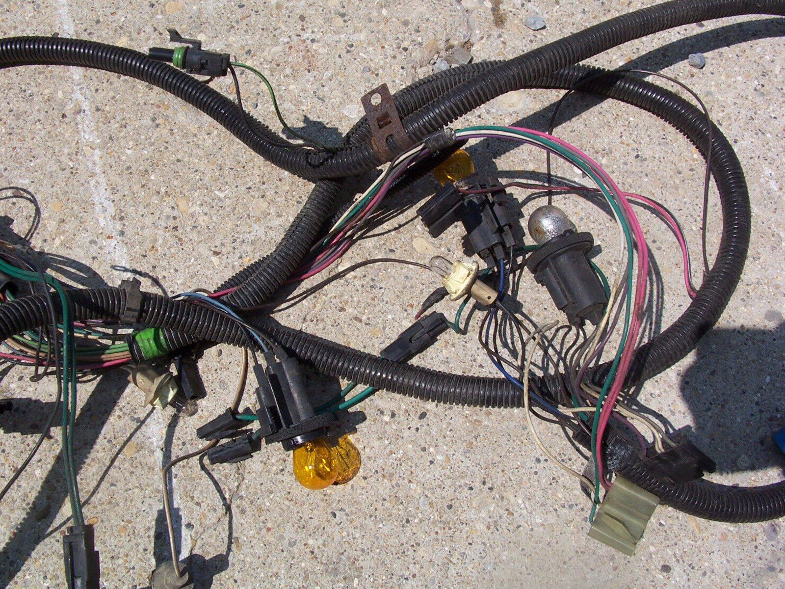 1990 BROUGHAM USED HEADLIGHT WIRE HARNESS OEM USED CADILLAC 1991 1992 ...