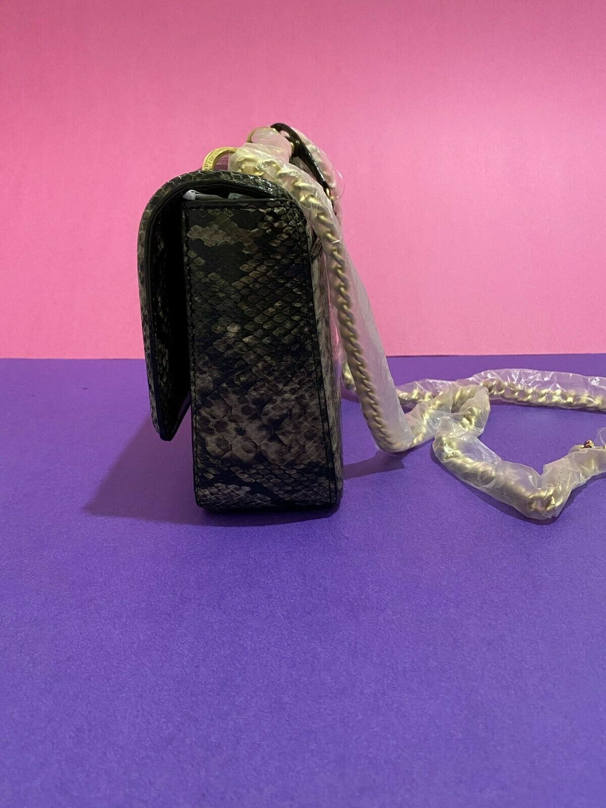 Victoria's Secret, Bags, Silver Python Victorias Secret Crossbody Bag