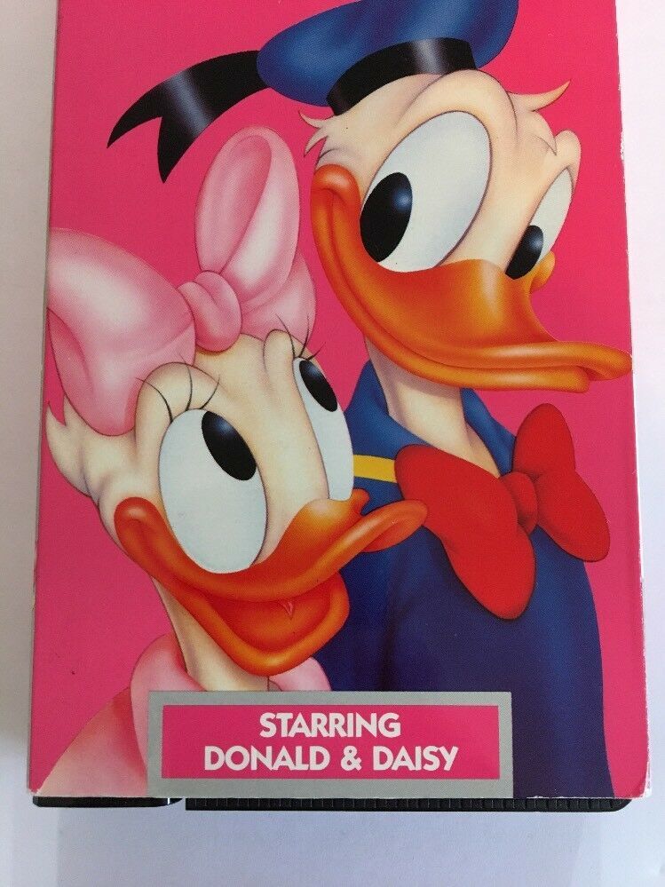 Walt Disney Cartoon Classics V 7 Starring Donald Daisy Vhs 1991 Tested