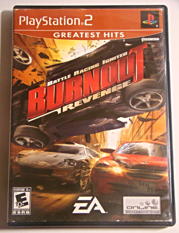 Playstation 2 - BURNOUT REVENGE (Complete with Manual) - Video Games