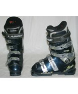 Lange L8 Race Alpine Downhill Ski Boots (6.5 US Women, 37.5 EU) Dark Blu... - $45.27