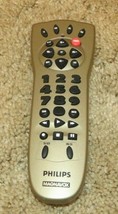 Philips Magnavox REM212 TV VCR Cable Universal Remote Control - $16.78