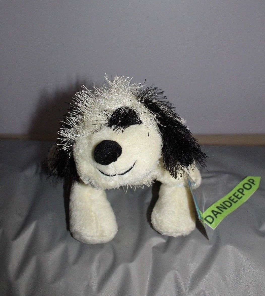 webkinz black and white dog