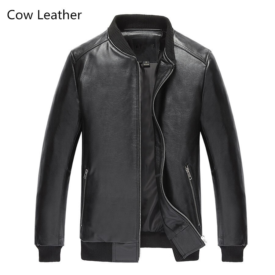 Designer Man genuine Handmade men leather jacket real leather jacket ...