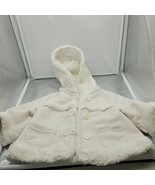 Gymboree Infant Suede Button Up Coat W/ Sherpa Lining Size 6-12 Months O... - $49.50