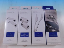 Daily Line by Villeroy &amp; Boch Stainless Steel Flatware Place Piece Group... - $118.80