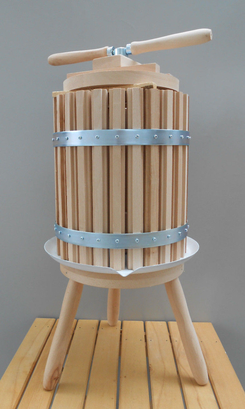 Fruit Press Wine Making Grape Fruit Crusher 20 Liters 5 Gallon Beer