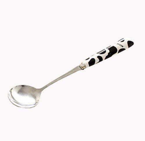 PANDA SUPERSTORE Large Size Lovely Cow Serving Spoons,Coffee Spoon,Tea Spoon,BLA
