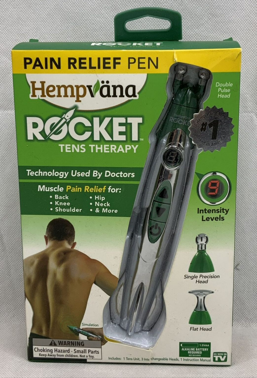 Hempvana Rocket Tens Therapy Pain Relief Pen and 50 similar items