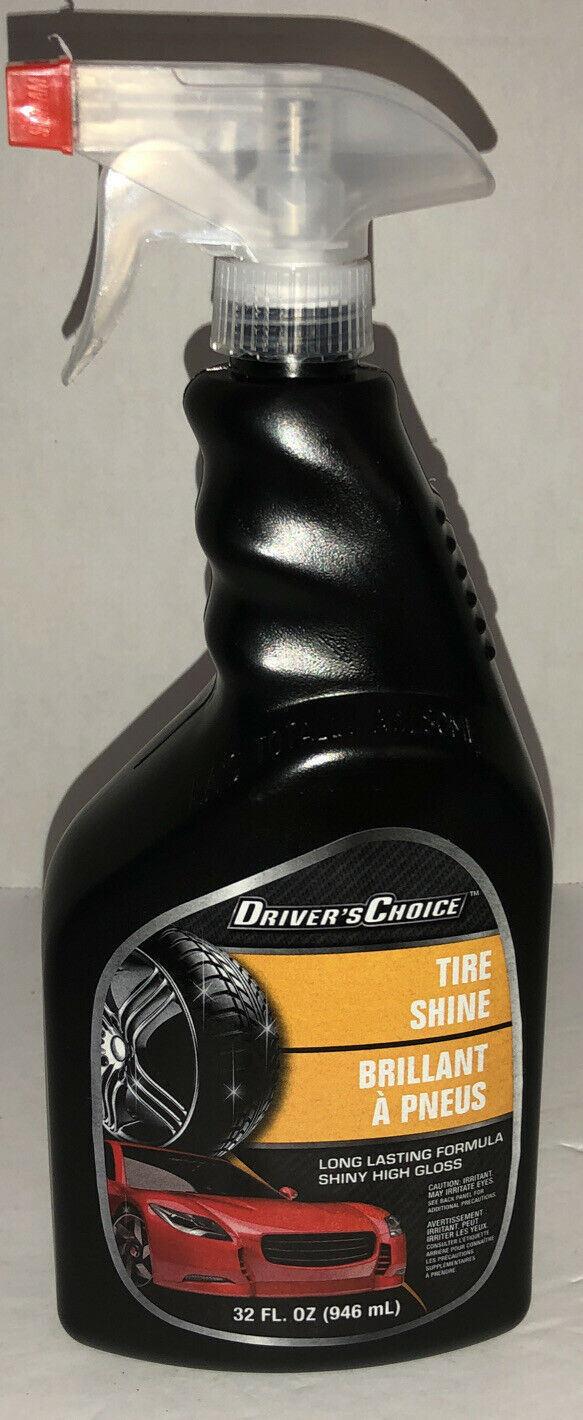 Tire Shine SprayLong Lasting Formula Shiny High Gloss By Drivers