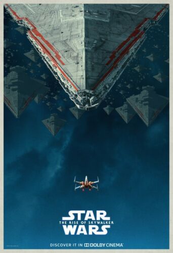 Star Wars The Rise Of Skywalker Poster Episode IX Movie Dolby Art Print 24x36