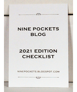 2021 Series Checklist: A Nine Pockets Custom Card - $0.00