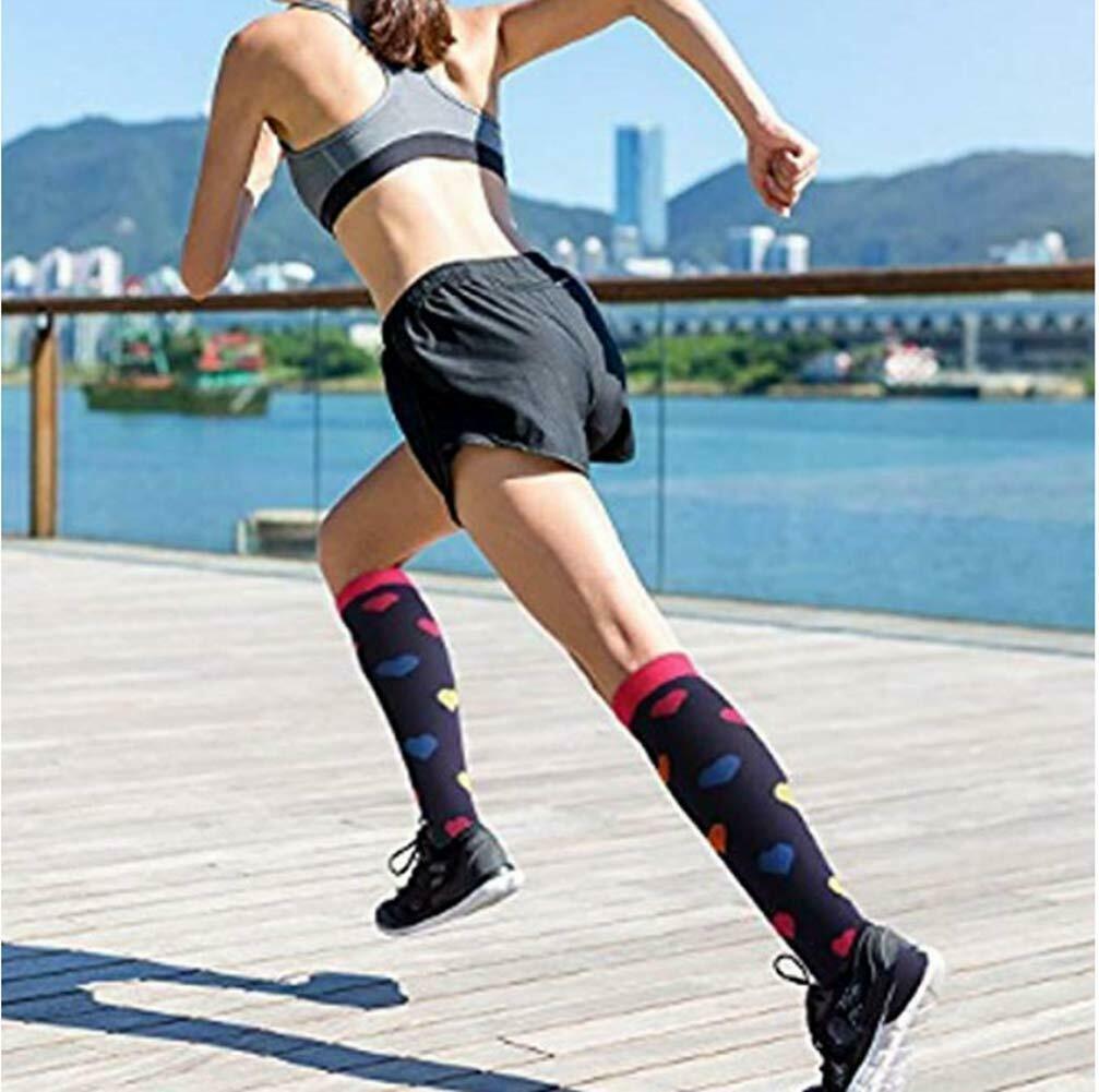 ZFiSt 3 Pairs Medical&Althetic Compression Socks for Women, 20-30 mmHg ...