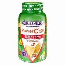 vitafusion Extra Strength Power C Gummy Vitamins, Tropical Citrus Flavored Immun